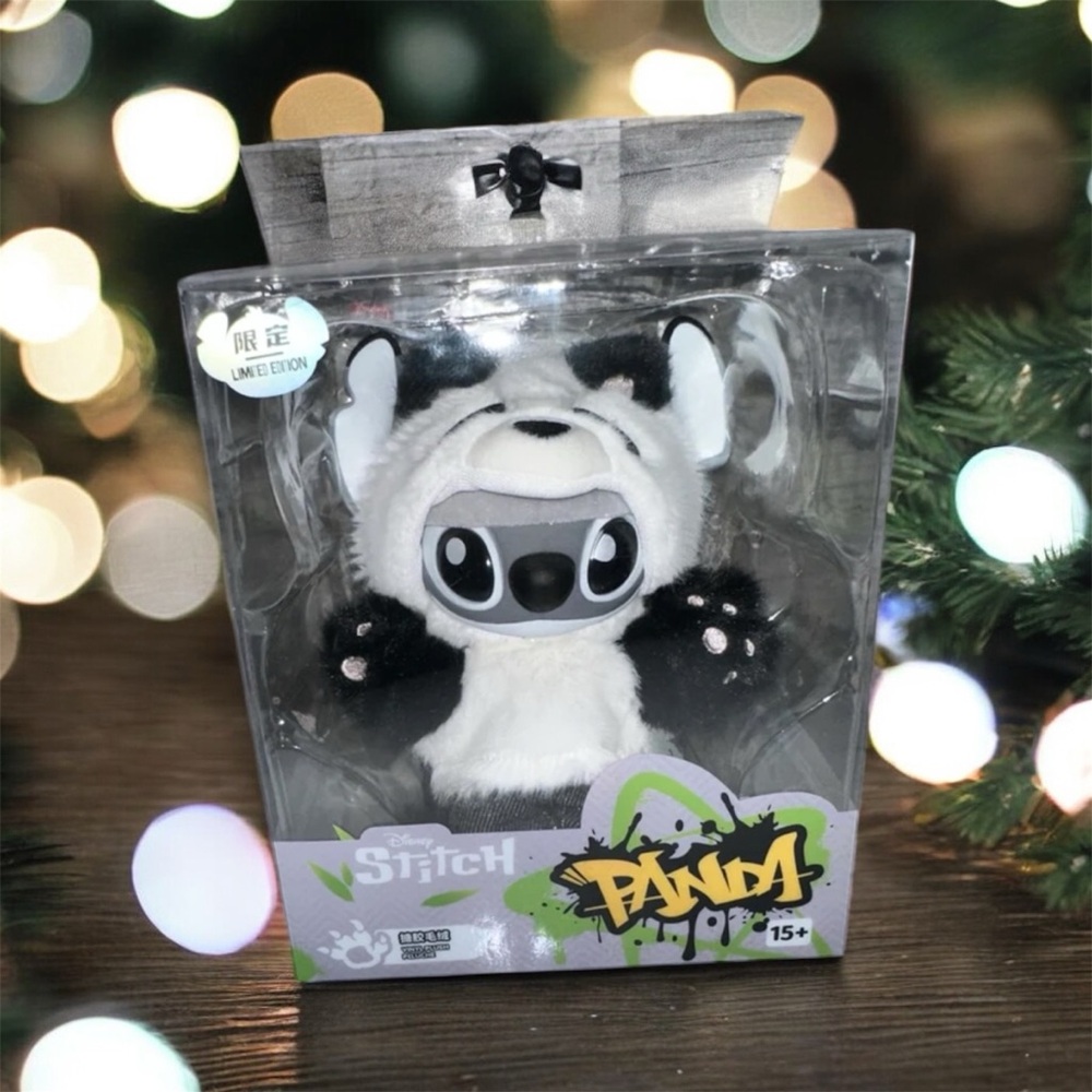 Miniso x  Disney Stitch Panda Vinyl Plush Pendant